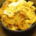 nosso's cooksnap of when they made リメイクレシピ～かき揚げ丼ぶり～.