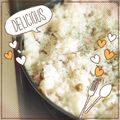 さっちゃんペンギン's cooksnap of when they made なめこのミルクリゾット(魅惑の舌触り♡).