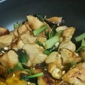 チビミ２'s cooksnap of when they made 鶏肉と小松菜の甘辛炒め.