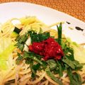 クックC5YUVH☆'s cooksnap of when they made ワンボウルで♪さっぱり梅じゃこ和パスタ.