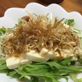 にこにこジャッキー's cooksnap of when they made 新玉ねぎと水菜のじゃこ豆腐サラダ.