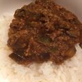 makosaka's cooksnap of when they made 茄子のキーマカレー (ルウ不要).
