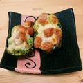 ナミン★'s cooksnap of when they made アボカドとまとソーセージのチーズ焼き♡.