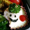 mi◎kitchen's cooksnap of when they made スマイリーな目玉焼き。＊キャラ弁＊.