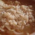 Soo's cooksnap of when they made 押し麦ジンジャーお粥.