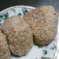 haiji14's cooksnap of when they made おにぎり〜マヨおかか〜.