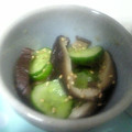 まな姫's cooksnap of when they made 干し椎茸とキュウリのゴマ和え.