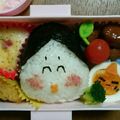 ひよママぴっこ's cooksnap of when they made 節分に♪ニッコリおたふくさん＊キャラ弁.