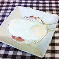 龍青空ママ's cooksnap of when they made 無性に食べたくなる☆何て事ない目玉焼き.
