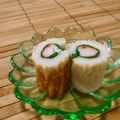 赤い電話's cooksnap of when they made お弁当に☆カニカマちくわ.