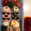 ☆ちさとりゅう☆'s cooksnap of when they made キャラ弁に…可愛いうずらの卵♡.