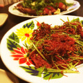 両手鍋's cooksnap of when they made おつまみに！豆苗とコンビーフ炒め.