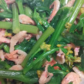 ふぁんたにゃん's cooksnap of when they made 簡単♡菜の花のからし和え♪桜海老.