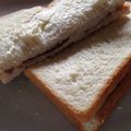 youcay's cooksnap of when they made あずきとクリームチーズのトーストサンド.
