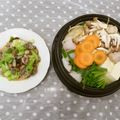 スタイリッシュママ's cooksnap of when they made 出汁の材料２つ☆美味し～♡鶏鍋(鴨鍋風).