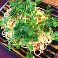 クックX8LCAY☆'s cooksnap of when they made 春のパスタ胡桃とクレソンのペペロンチーノ.