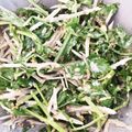 riepiyon92's cooksnap of when they made 芹と牛蒡のサラダ.