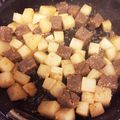 LuckyBerry's cooksnap of when they made うまうま★こんにゃく大根の甘味噌炒め.