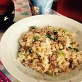 タニカゼ's cooksnap of when they made 豚そぼろとレタスのチャーハン.