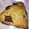 ♪EXILE♪'s cooksnap of when they made HMで簡単チョコ入りスコーン.