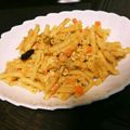 ぽ（・囚・）ん's cooksnap of when they made ツナカレーの彩りマカロニサラダ♪.
