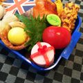 まっきー♪３７'s cooksnap of when they made キャラ弁おかず プレゼントBOX.