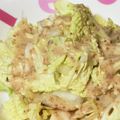 こよみさん's cooksnap of when they made 白菜の大量消費に！簡単＊塩昆布サラダ.