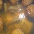 虹すけ's cooksnap of when they made ふんわり★魚河岸あげと竹の子のすまし汁♪.