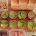 ゆりたん☆ミ's cooksnap of when they made クリームチーズ入り☆ほうれん草のマフィン.