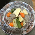 金魚のひらり's cooksnap of when they made 新筍とオクラの煮物.