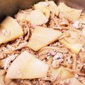 tomitomico's cooksnap of when they made 簡単　和食　筍と えのき 挽き肉の　煮物.