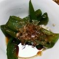 maccheroni's cooksnap of when they made ピーマンの煮びたし.