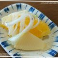 ｺﾛﾆｬﾝ's cooksnap of when they made 筍と新玉葱と甘夏のピクルス.