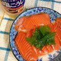 桃的美しき日々's cooksnap of when they made 簡単！サーモンの塩こうじマリネ.