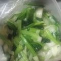 こはピカ's cooksnap of when they made 小松菜と新玉ねぎのナムル.