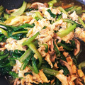ミカエラスタ's cooksnap of when they made 小松菜としめじの玉子炒め.