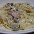 rriioo's cooksnap of when they made めっちゃ簡単クリームパスタ♪.