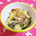 mmameco's cooksnap of when they made 油揚げと干物の葱あえ.