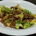 めめぼ's cooksnap of when they made キャベツと豚ひき肉の炒め物.