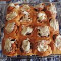 TYSK's cooksnap of when they made * シナモンロールのちぎりパン♪.