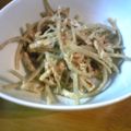 ぐまりん's cooksnap of when they made ごぼうとツナのサラダ.