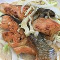 あずりん２世's cooksnap of when they made 冷凍シャケ焼き肉マヨネーズ◆激ウマ.