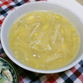 くみちょ～～'s cooksnap of when they made ふわふわ卵の簡単中華スープ.
