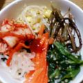 ﾋﾟﾛﾐ♡'s cooksnap of when they made 簡単レンジでミックスナムルとビビンバ。.