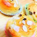 komugiko4's cooksnap of when they made ラムアップルレーズンぱん.