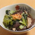 もんしゅしゅ's cooksnap of when they made 春菊ときのこのサッパリお浸し.