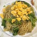 ポロプー's cooksnap of when they made 春キャベツとちりめんじゃこの和風パスタ.