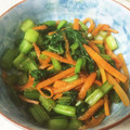 ☆モナカ♪'s cooksnap of when they made ☆ほうれんそう＆にんじんの甘辛炒め☆.