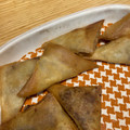 tyat's cooksnap of when they made 【松噛むカム】春巻の皮dｅサモサ.