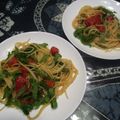 ジョングレ's cooksnap of when they made ✿簡単パスタ（トマト青じそ）✿.